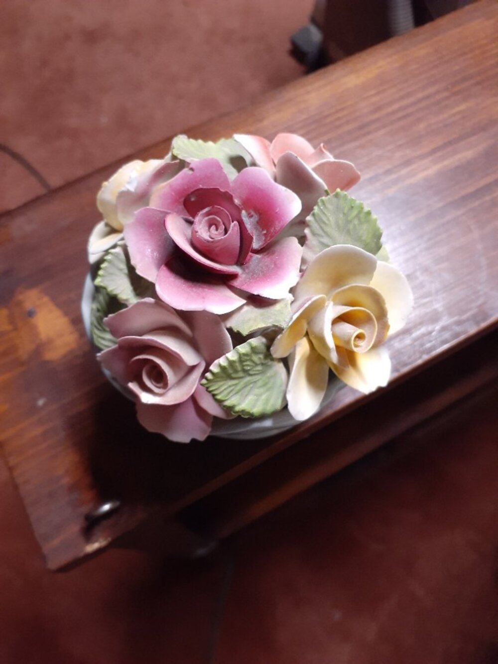 vtg Thorley bone china bouquet